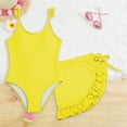 thumbnail image 5 of Kids Swimsuit Girls Girls Swimsuit With Shorts Two Piece Bathing Suits Girls Swimsuits Size 7-8 Years, 5 of 8