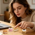 thumbnail image 5 of Clicker Squeeze Toys 3D Printed Chocolate Cupcake Relaxation Toys for Adult Relaxation Relief Cute Desk Decor for Office Women Gift, 5 of 6
