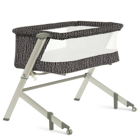 UPC: 0810063662585 | Dream On Me Flora Baby Bassinet  5 Adjustable Height Position  Include Mattress Pad  Onyx