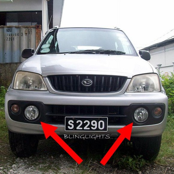 For 2000 2001 2002 2003 2004 2005 Daihatsu Terios Xenon Fog Lamps Driving Lights Foglamps Foglights Kit