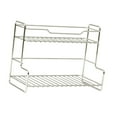 thumbnail image 1 of kurtrusly Kitchen Storage Rack Space Saving Multipurpose for Restaurant Desk Household lver Silver 27.5x13x20cm, 1 of 2
