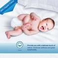 thumbnail image 3 of Waterproof Mattress Protector Twin Size - 100% Organic Cotton Hypoallergenic Breathable Mattress Pad Cover, 15" Deep Pocket, Vinyl Free - 39"x75", 3 of 7