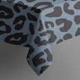 thumbnail image 5 of Black Leopard Pattern Square Tablecloth,Waterproof Square Table Cover,Wipeable Spillproof Washable Table Cover for Home Kitchen Party Decor 60"x60"(152x152cm), 5 of 6