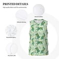thumbnail image 3 of Rocae Cute Dinosaurs in Space for Men's Basketball Jersey Lightweight and Breathable Athletic Tank Top,Quick-Drying Sports Jersey XX-Large, 3 of 9