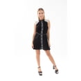 thumbnail image 1 of VESTIDO FIESTA CON CUELLO VABADAM  Vestido Corto, Sin Manga, 1 of 1