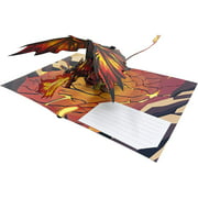 Legendary Dragon - WOW Greeting Pop Up 3D Card For All Occasions - Birthday, Love, Christmas, Goodluck, Congrats, Get
