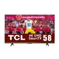 thumbnail image 1 of TV TCL 58 pulgadasLED 4K Fire Smart Reacondicionado, 1 of 8