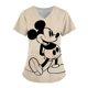 thumbnail image 3 of Ropa de hospital de bolsillo de Disney para mujer, uniforme de enfermera, camisetas para mujer, camisetas de Mickey para mujer 2023, camisetas con cuello en V, camisetas de Minnie Mouse, 3 of 5