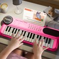 thumbnail image 4 of Darzheoy Kids Piano Keyboard, 37 Keys Portable Music Keyboard with Microphone Electric Piano Toys for Children, Educational Instruments Toddler Keyboard Piano for Kids Ages 3-9, 4 of 6