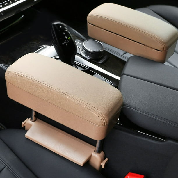 Tapis d'accoudoir de voiture cuir tapis d'appui-bras pour console centrale  automatique coussin de soutien coude