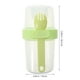 thumbnail image 3 of Vaso de yogur portátil de doble capa con tapa y cuchara, recipiente reutilizable para cereales y leche, vasos para parfait de yogur, recipiente para parfait de avena y snacks, 3 of 8