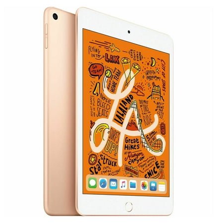 Restored Apple iPad Mini 5 64GB Wi-Fi - Gold (Refurbished)