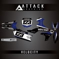 thumbnail image 2 of Attack Graphics Custom Velocity Complete Bike Restyle Graphics Kit Cycra Powerflow Body Kit for Yamaha YZ450F 2020, 2 of 3