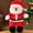 B, variant on Soft Plush Santa Claus & Christmas Tree Set – Cute Holiday Plush Toy, Festive Decor & Gift for Little Fans