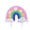 A-8cm, variant on Gytml Rainbow Cake Toppers, Handmade Clay Cloud Cake Decorations, Colorful Cupcake Picks For Birthday, Baby Shower, Kids Party & Celebration(B-8Cm)