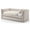 Pearl White, variant on Furniture of America Alonsa Fully Fabric Upholstered Track Arm Twin Daybed with Trundle, Pearl White