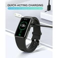 thumbnail image 4 of 3.3FT Smart Watch   USB Charging Cable For Band 8 Band 7 Band 6 Pro Band 6 Watch Fit2 Watch Fit Watch Fit Mini STAGWatch 4Pro Watch 4X With  Band 7 Bracelet 6 Band, 4 of 8