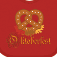 thumbnail image 4 of Inktastic Oktoberfest Pretzel German Festival Boys or Girls Baby Bib, 4 of 4