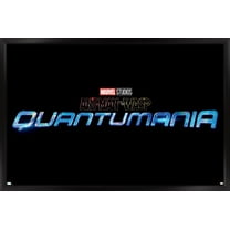 Marvel Ant-Man and the Wasp: Quantumania - Logo Wall Poster, 14.725" x 22.375", Framed