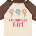 thumbnail image 4 of Inktastic Grandma's Girl Grandaughter Girls Long Sleeve Baby Bodysuit, 4 of 5