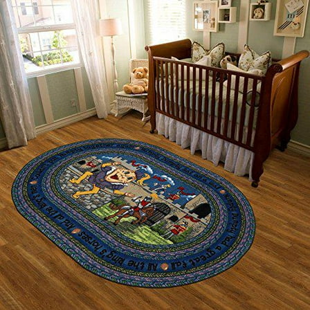 Joy Carpets Joy Carpet Humpty Dumpty Multi 7'7" Round