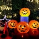 thumbnail image 2 of Globos de látex con luz Led para decoración del hogar, globos de calabaza para fiesta de Halloween, para interior y exterior, 5 piezas, 2 of 4