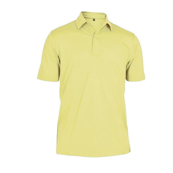 Monterey Club Men's Point Collar Medium Weight Pique Solid Golf Polo Shirt #1300