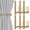 Gold, variant on Adhesive Curtain Holdbacks, Curtain Tie Backs, No-Drill Curtain Pull Backs, Adhesive Curtain Hooks, Curtain Holders for Drapes