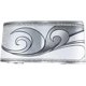 thumbnail image 4 of ELLE.Decorative Wall Sticker Wave Pattern Silver Gray 10 cm x 9 m, 4 of 5