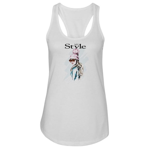 My Style Fashion Woman Tank Women -Image by Shutterstock, Female Large