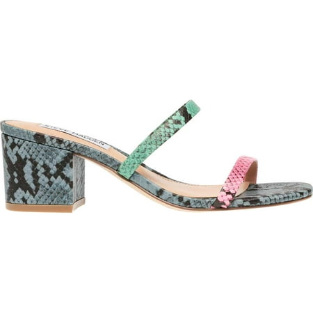 Steve Madden - Women's Steve Madden Issy Slip On Slide Multi Snake Synthetic 6.5 M - Walmart.com