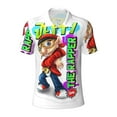thumbnail image 7 of Saiise Sml Jeffy Ay Mens Golf Shirt Moisture Wicking Dry Fit Mens Polo Shirts Dry Fit Performance Men's Golf Shirts Regular Fit Fashion Print, 7 of 7