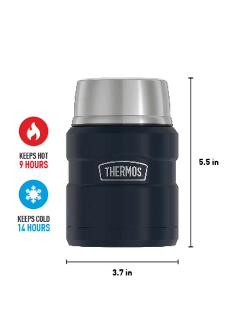 Thermos Stainless King 16oz Insulated Food Jar with Spoon