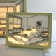 thumbnail image 2 of Luz decorativa LED Obra de arte Lámpara de mesa Decoración luminosa nocturna Regalos creativos WDOplteas Para estrenar, 2 of 3