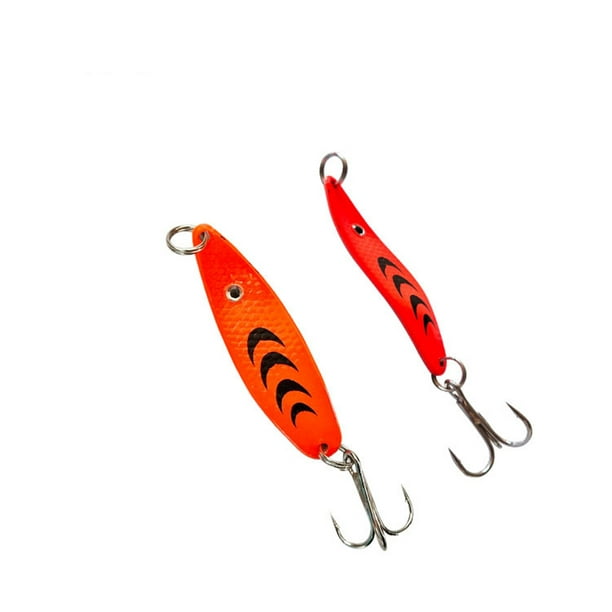 Bingirl Fish Bait S-shaped 6.5 Grams Lure Five-color Sequins Freshwater Lure  Fishing Supplies 