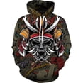 thumbnail image 4 of Nueva sudadera con capucha de anime 3D de moda para hombre y mujer, sudadera de samurái japonesa, jersey negro de otoño y primavera, ropa para hombre, 4 of 4