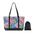 thumbnail image 7 of FORMRS Laptop Tote Bag for Women with 15.6" Computer Compartments Handbag, Gradient Starfish Pattern, 7 of 7