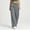 Gray, variant on Women’s Multi-Cargo Convertible Wide-Leg Jogger Pants, Elastic-Waist & Smooth-Woven Cut for Everyday Outdoor Daily Trekking Errands Gray M