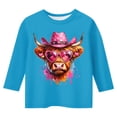 thumbnail image 4 of TZEWGL T-Shirts pour Nouveau-Né Imprimé Col Rond Manches Courtes Courtes Raccourcies Blouse pour Bébé Taille 9-10T, 4 of 4