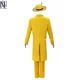 thumbnail image 5 of 2024 Halloween The Mask Jim Carrey Traje amarillo y máscara Traje de cosplay Traje de juego de rol para hombres Nuevo disfraz de fiesta de Halloween, 5 of 5