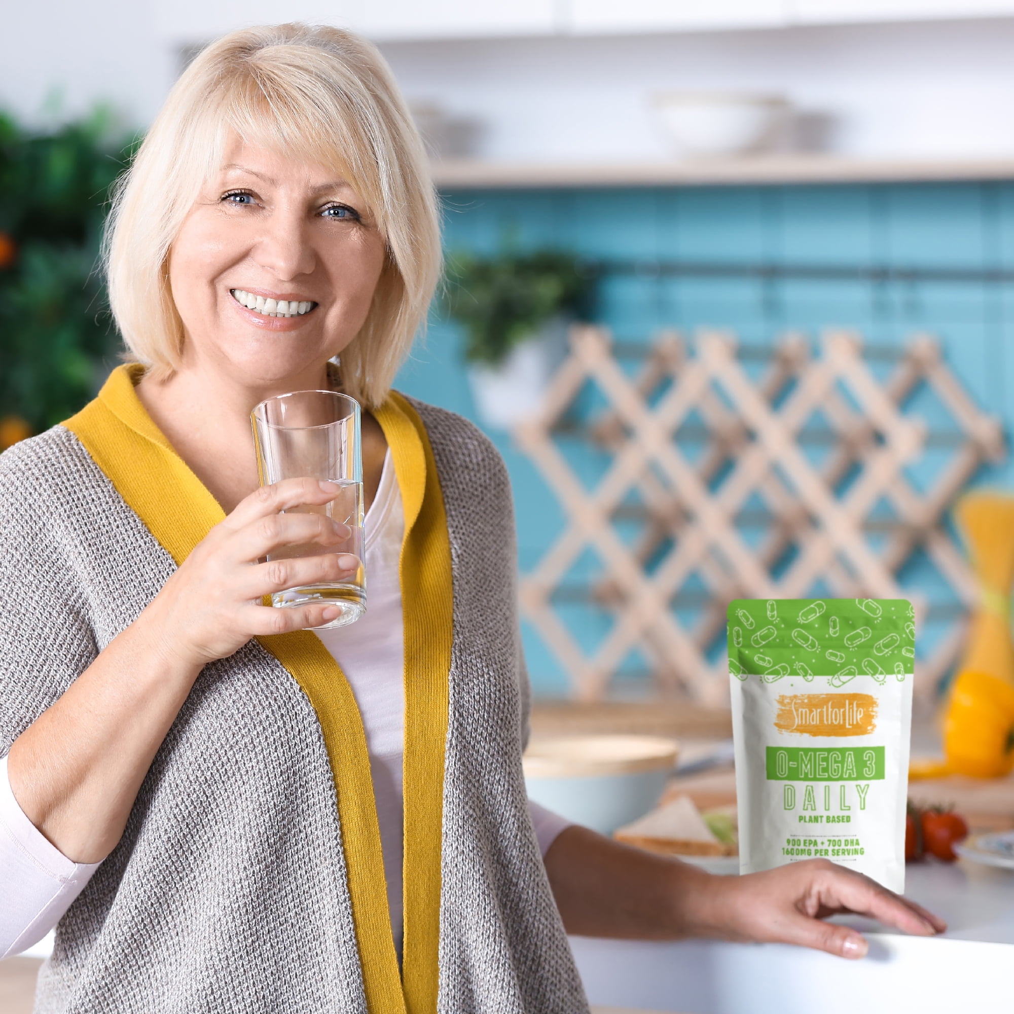 Smart for Life Plant Based O-mega3 180 Ct