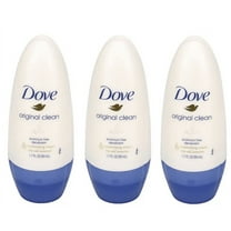 Dove Original Clean Moisturizing Aluminum-Free Roll-On Deodorant, 1.7-oz. (3 Pack)