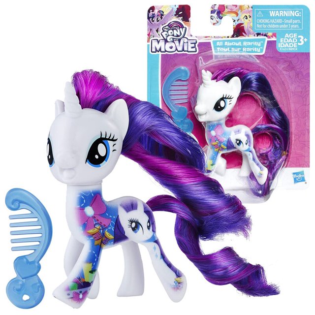 Dibujos animados mágicos My Little Pony Girls Figuras Juguetes para niños Modelos de acción Regalo zhangyuxiang LED