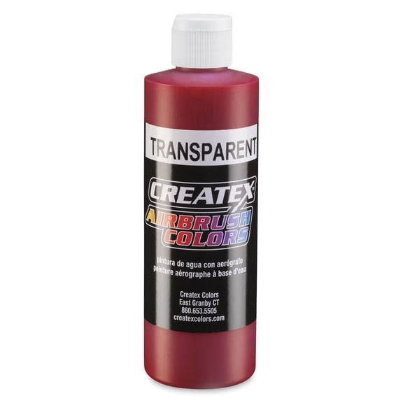 Createx Airbrush Color - 8 oz, Transparent Burgundy