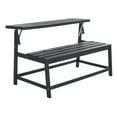 thumbnail image 6 of Safavieh Ruben Outdoor Glam Balcony Convertible Bench and Table, 6 of 12