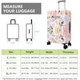 thumbnail image 6 of Travel Luggage Cover Suitcase Girl Protector Storage Fits 18-32 Inch Luggage Flower Luggage Protector Wheel Covers Patterned Travel with Pocket Elastic Luggage Anti-scratch Suitcase Cover S, 6 of 6