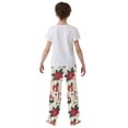 thumbnail image 4 of FORMRS Boys Pajama Pants with Pockets Size 11-12Y Kids Lounge Sleep Bottoms, Christmas Floral, 4 of 8