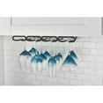 thumbnail image 2 of Rev-A-Shelf 3450-11ORB 11" Quad Under Cabinet Glass Stemware Holder, Bronze, 2 of 5