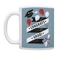 thumbnail image 2 of ThisWear Graduate Mug Set Congrats Grad Mug Set Graduation Present 11 ounce 2 Pack Coffee Mugs Multicolor, 2 of 4