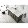 thumbnail image 5 of Vanity Art 60 Inch Double Sink Bathroom Vanity with Ceramic Sink and Engineered Marble Top, Without Mirror, 5 of 5
